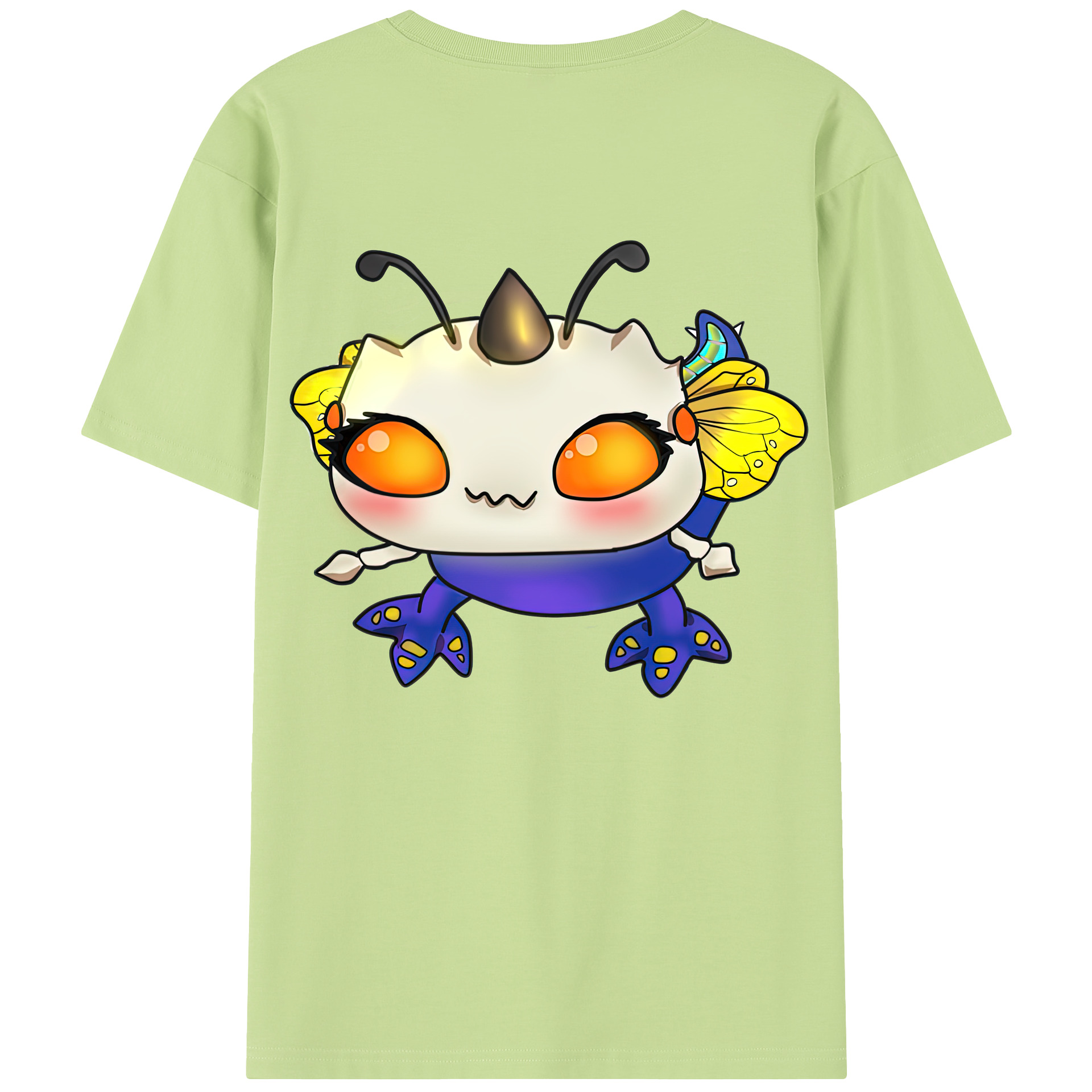 リーグ・オブ・レジェンド League of Legends LOL 綿100％半袖Tシャツ（背面プリント）